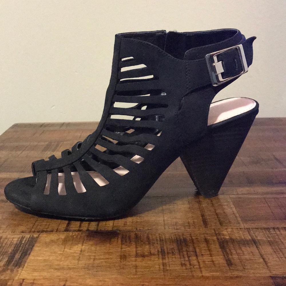 Strapped booties